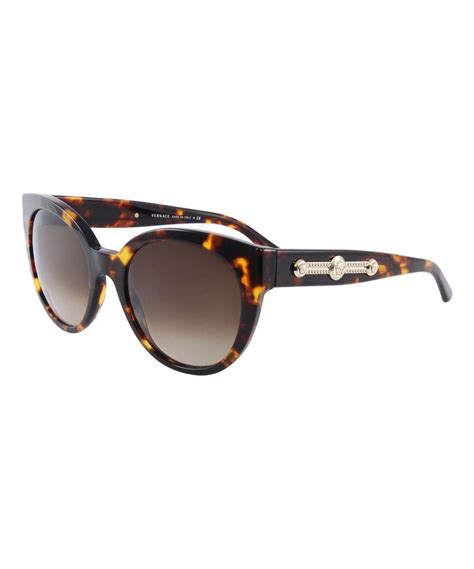 versace tortoiseshell cat eye sunglasses